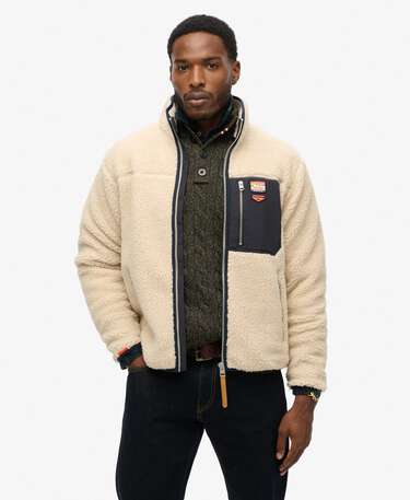Vintage Retro Full Zip Fleece